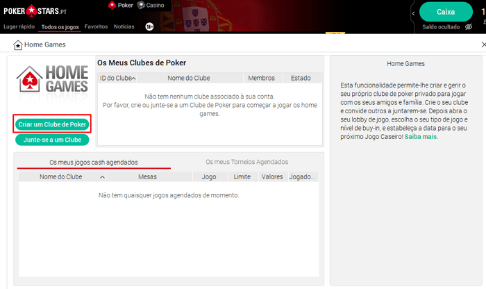 home game pokerstars