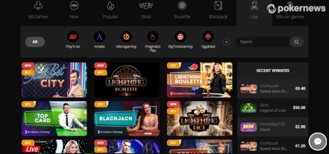 CasinoChan live dealer