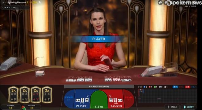 best online live dealer baccarat casino