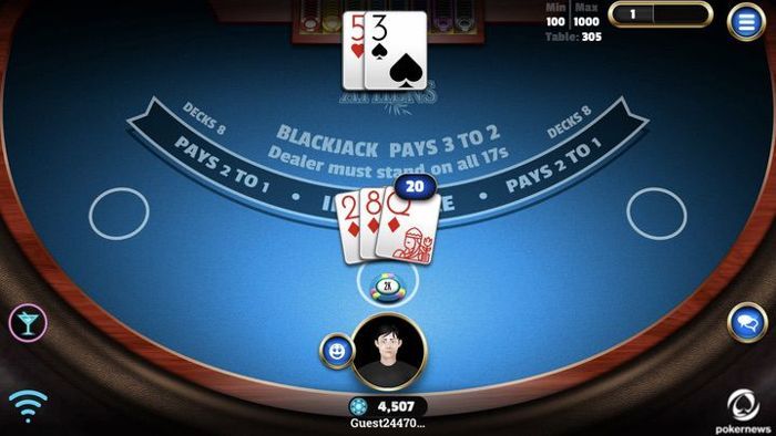 blackjack online with friends fake money