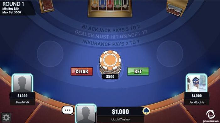blackjack online with friends fake money