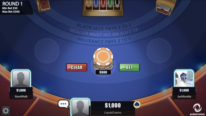 blackjack with friends