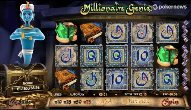 Millionaire Genie is among free online games to win real money with no deposit