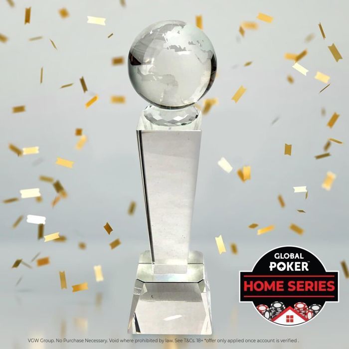 Global Poker Home Series Trophy