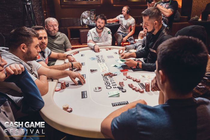 Cash Game Festival Bratislava Feature Table