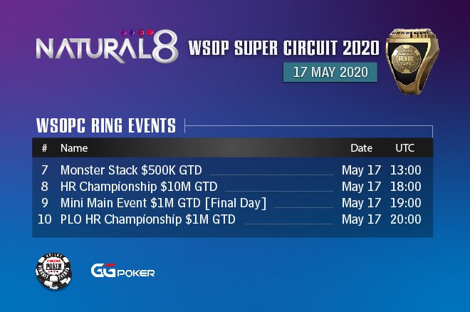 It's Going To Be A Super Sunday At The WSOPC Super Circuit 