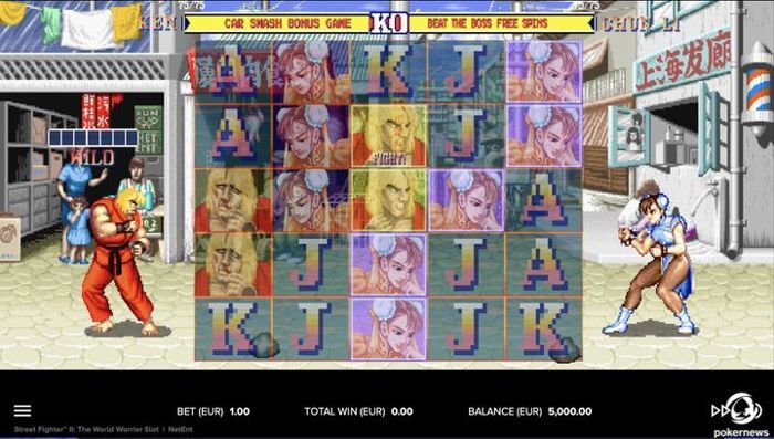 Street Fighter 2 New Slot Machine