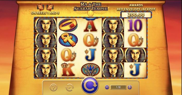 Ra & the Scarab Temple video slot online