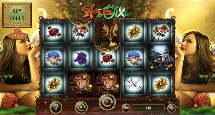 Acorn Pixie free video slot by Bally gaming