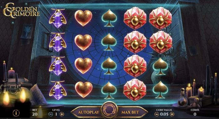 Golden Grimoire Netent Slot