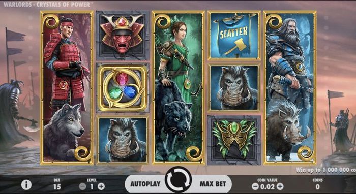 Warlords: Crystals of Power netent slots