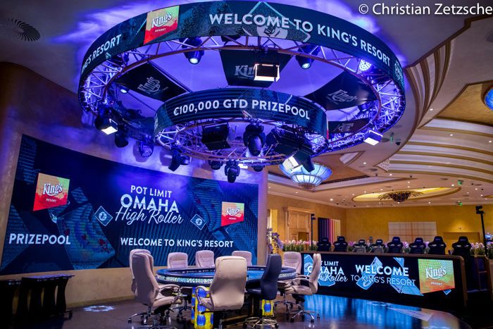 PLO High Roller Festival Feature Table
