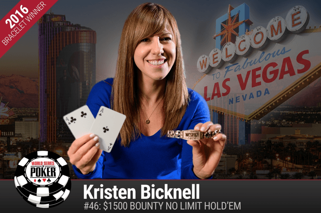 Kristen Bicknell 2016 WSOP