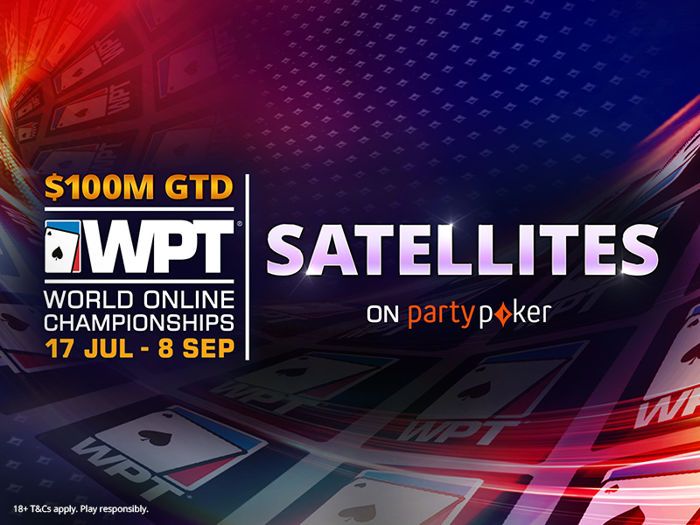 Anda akan menemukan lusinan satelit WPT di partypoker