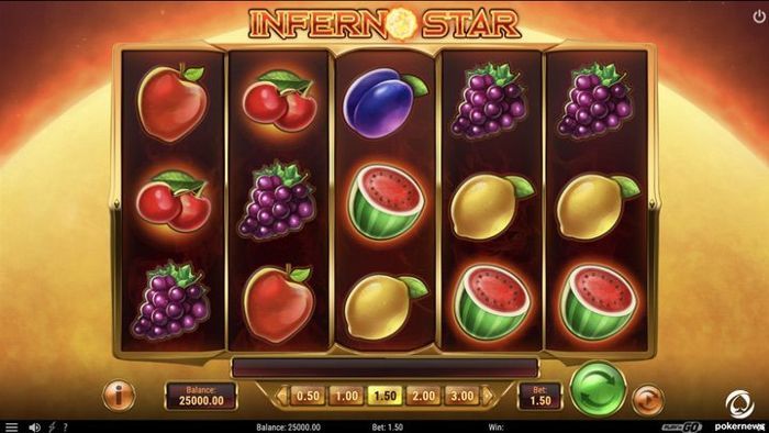 Inferno Star Slot machine game by Play n go