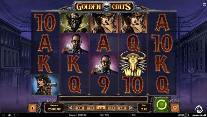 Golden Colts Video Slot