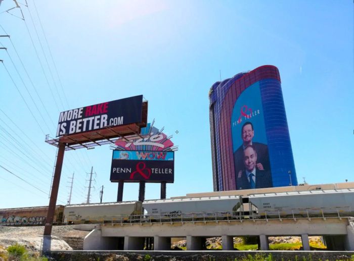 More Rake is Better billboard