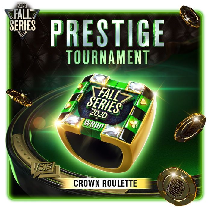 WSOP app Prestige Ring Fall Series 2020