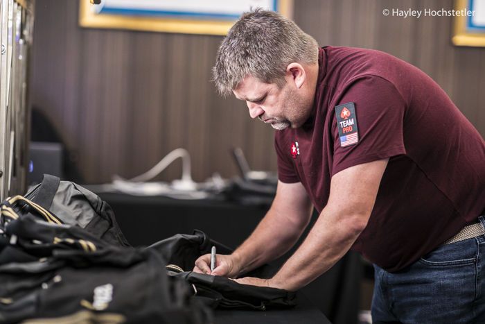 Chris Moneymaker Signing Bags