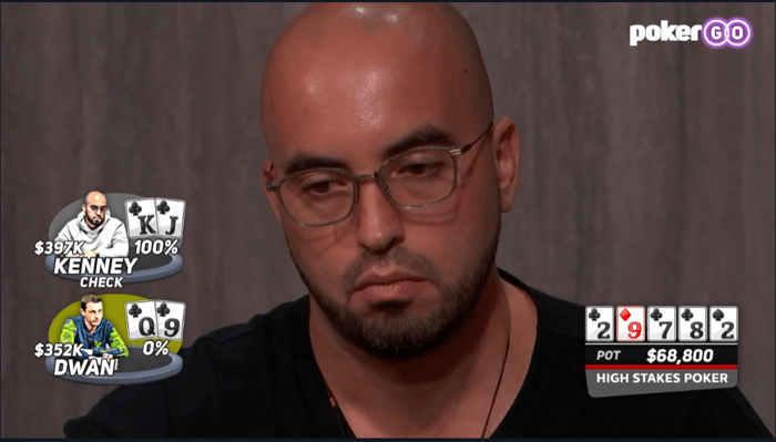 Kenney tegen Dwan