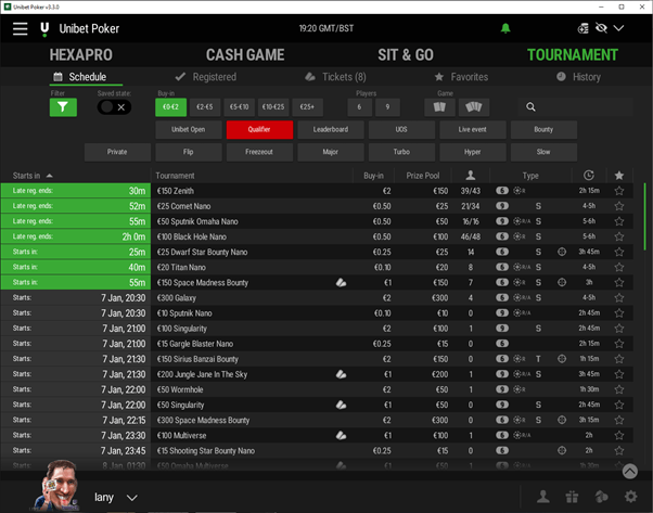 Unibet Bankroll Booster Freeroll