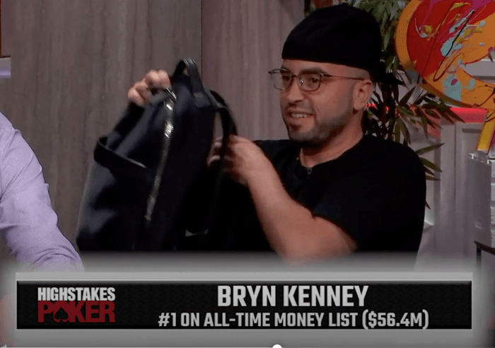 Bryn Kenney mengambil tempat di High Stakes Poker.