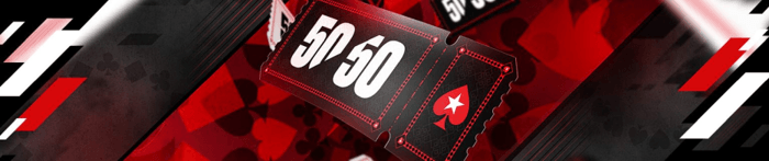 pokerstars 50-50