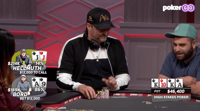 Phil Hellmuth and James Bord