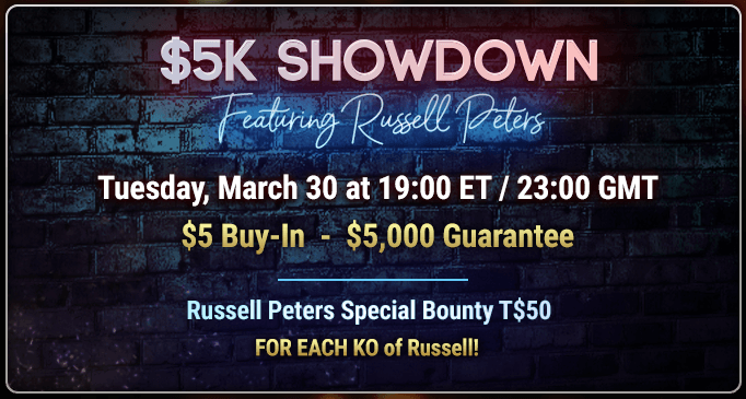 GGPoker Russell Peters