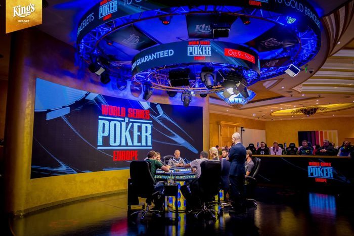 WSOP Europe Main Event Final Day