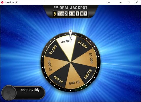 PokerStars The Deal Jackpot angelovskiy