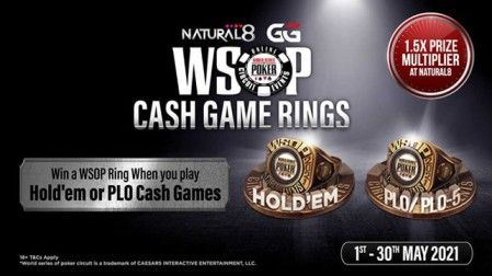 WSOPC 1.5X Cash Game Prize Multiplier