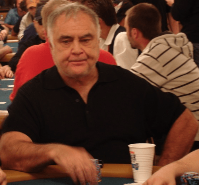 Tommy Hufnagle in WSOP action.