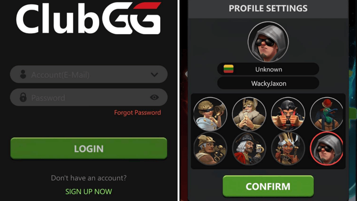 Creating Your ClubGG Account