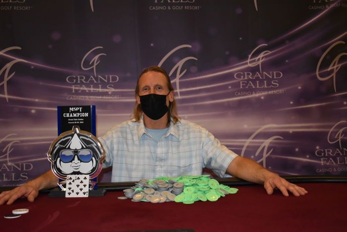 Chad Bjorkman MSPT Grand Falls Champion