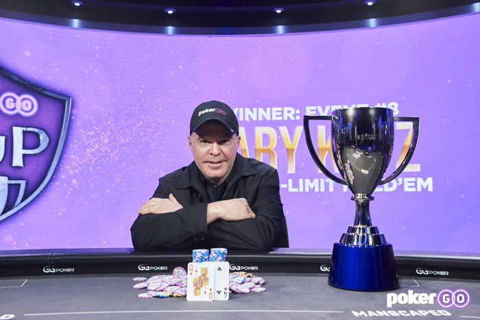 Cary Katz Wins PokerGO Cup Event #8