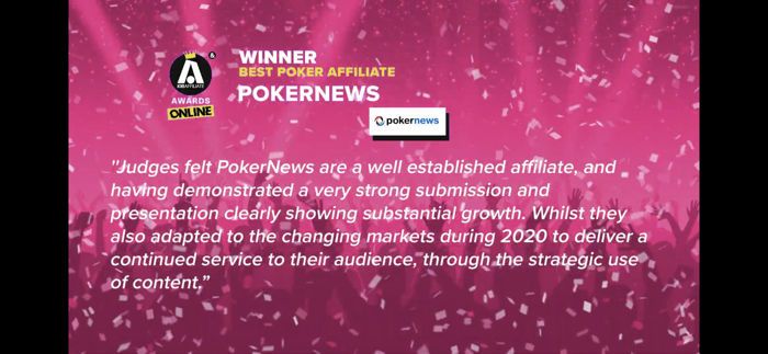 PokerNews Wins