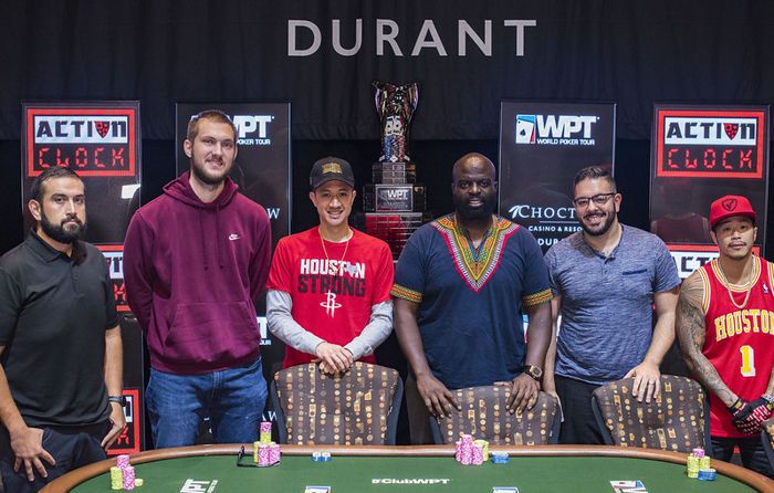 The WPT Choctaw Final Table