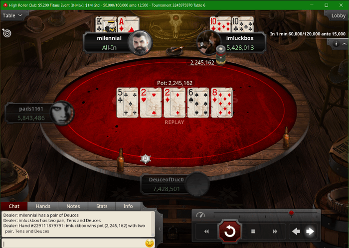 4-то място за milennial на HRC Titans в PokerStars