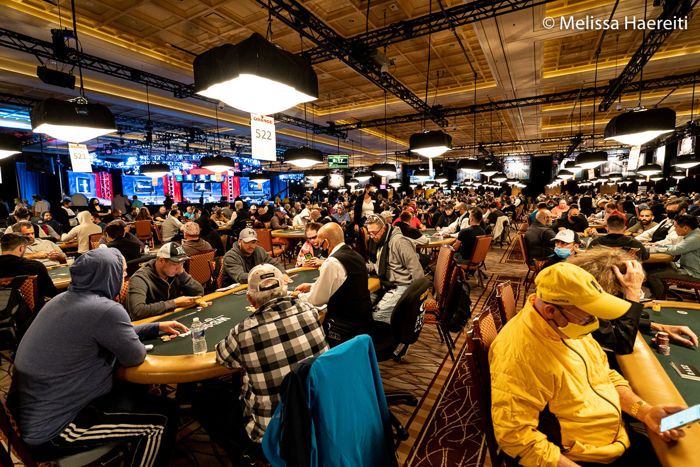 WSOP 2021 amazon room wide and main stage