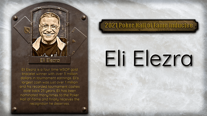 eli elezra poker hall of fame