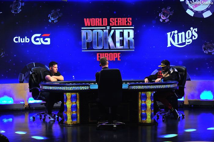 WSOPE Main Event Josef Gulas Jr and Johan Guilbert