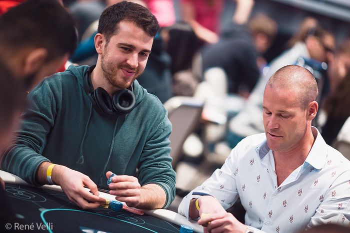 Koray Aldemir and Patrik Antonius