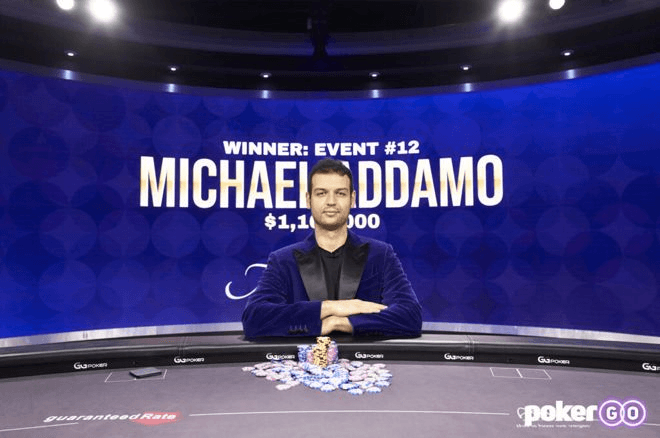 Michael Addamo wins 2021 Poker Masters Purple Jacket