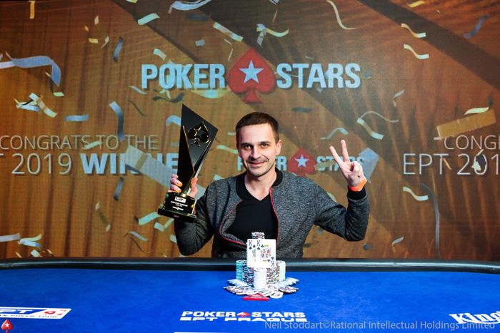 Mikalai Pobal wins the 2019 EPT Prague Main Event