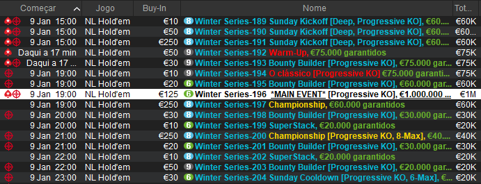 winter series pokerstars