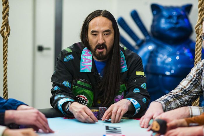 steve aoki poker