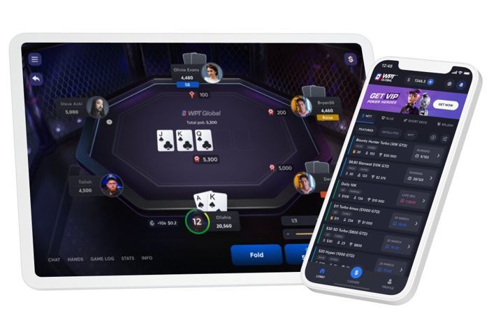 Nova plataforma de poker com dinheiro real WPT Global disponível em 50+  países