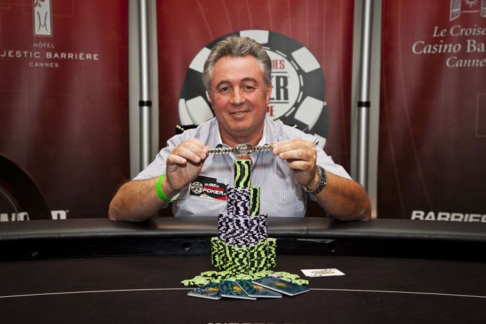 Giovanni Rosadoni, winner of the 2012 WSOPE Event 4