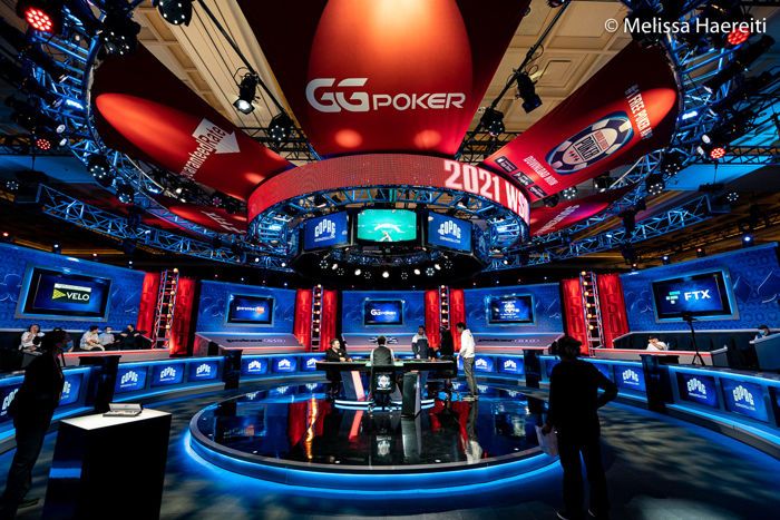 WSOP 2021 amazon room wide and main stage